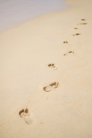 Photo of Footprints in the Sand